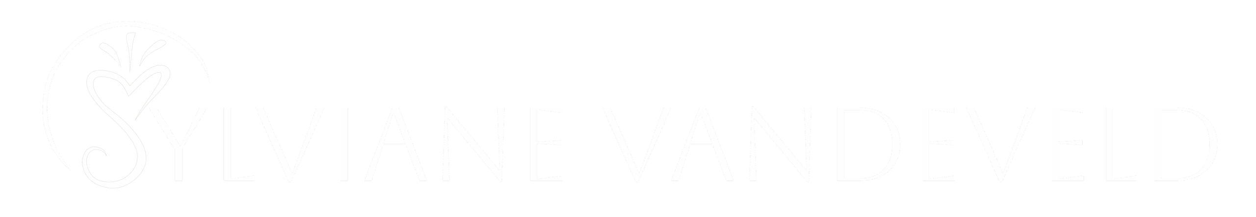 Logo long Blanc